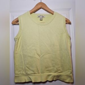 Vintage 90s David Brooks Sleeveless Cotton Blend Top (M)